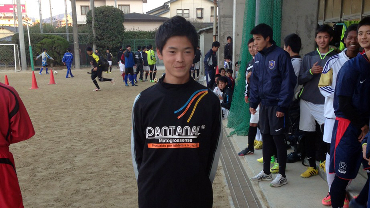 当クラブ所属のU-15選手が筑陽学園高校の練習に参加しました